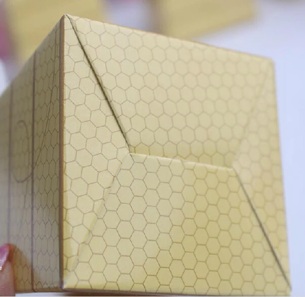 30 шт. милые Креативные Мультяшные пчелы|candy box|box with ribbonbirthday party favors |