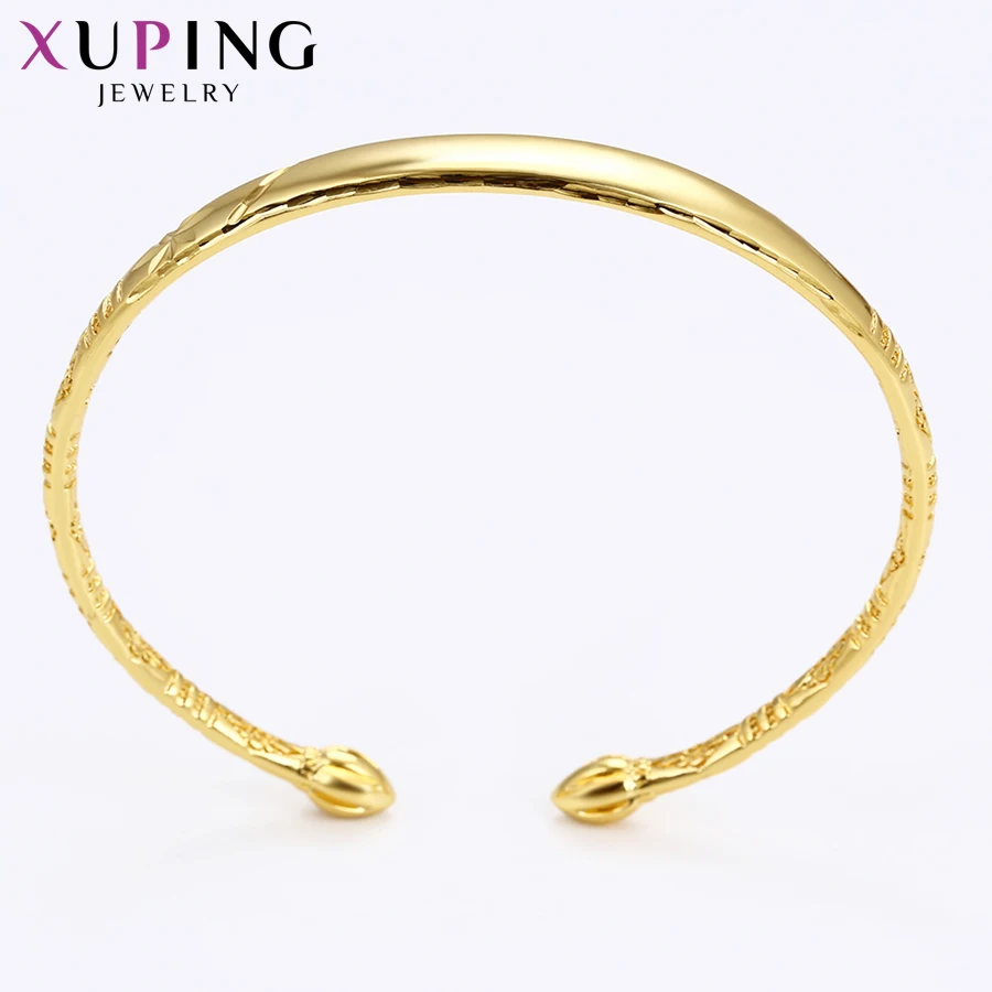 Xuping Модный Браслет Новое поступление женский подарок роскошный чистый золотой