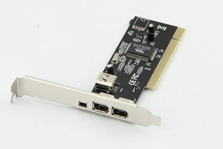 4 порта Firewire IEEE 1394 4/6 Pin PCI контроллер адаптер карты для HDD MP3 PDA|Платы расширения| |
