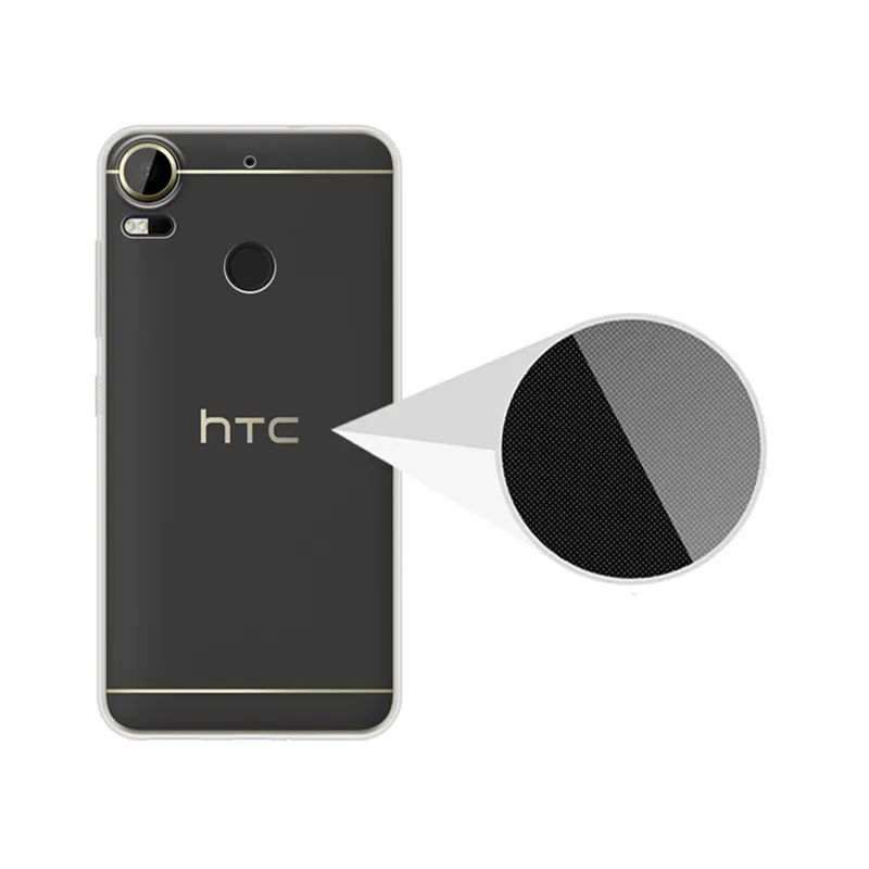 Ultra-thin Slim Silicone Soft TPU Case For HTC Desire 10 Pro 5.5 inch Clear Transparent Protective Cover | Мобильные телефоны и