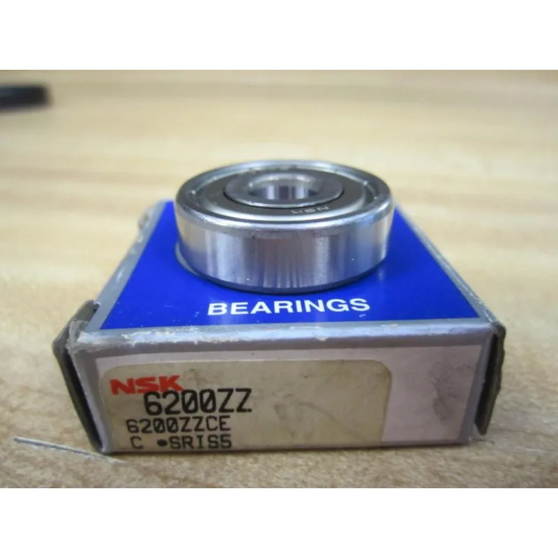 

NSK deep groove ball bearing series 6200ZZ and 6200DDU