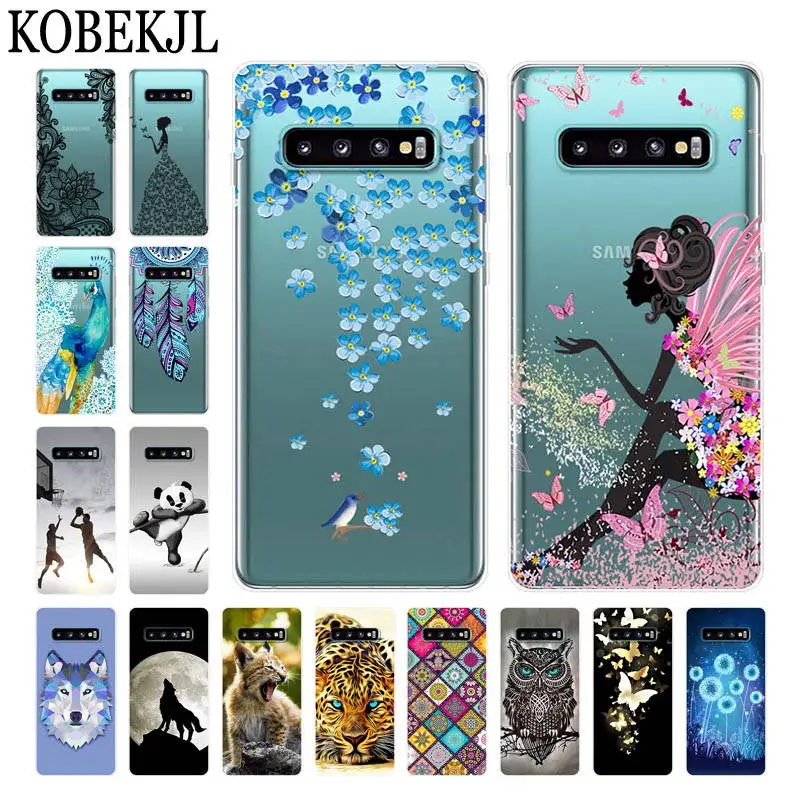 Мягкий силиконовый чехол из ТПУ для Samsung S10 Plus E S10Lite S10Plus G970F G973F G975F | Мобильные