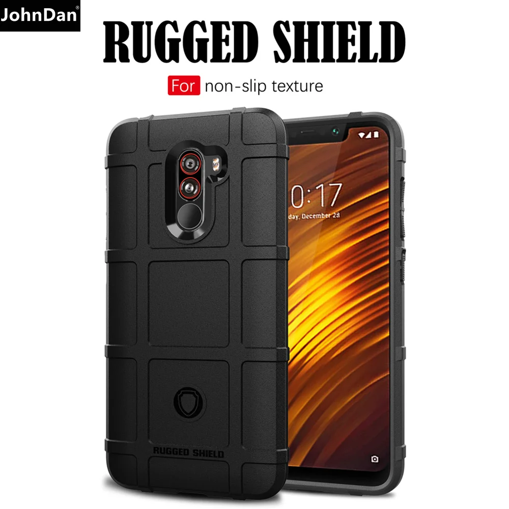 Матовый чехол из ТПУ Для Xiaomi Pocophone F1 F 1 армейский сверхпрочный защитный