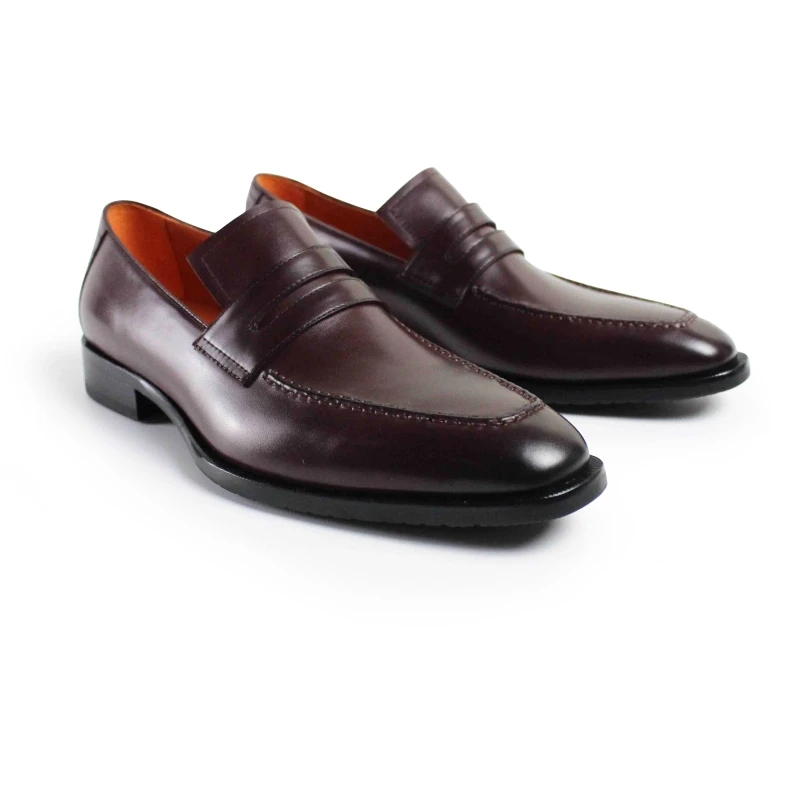 2020 Rushed Vikeduo Vintage Handmade Mens Loafer Shoes Slip-on Genuine Cow Leather Fashion Causal Dress Party Original Design | Обувь