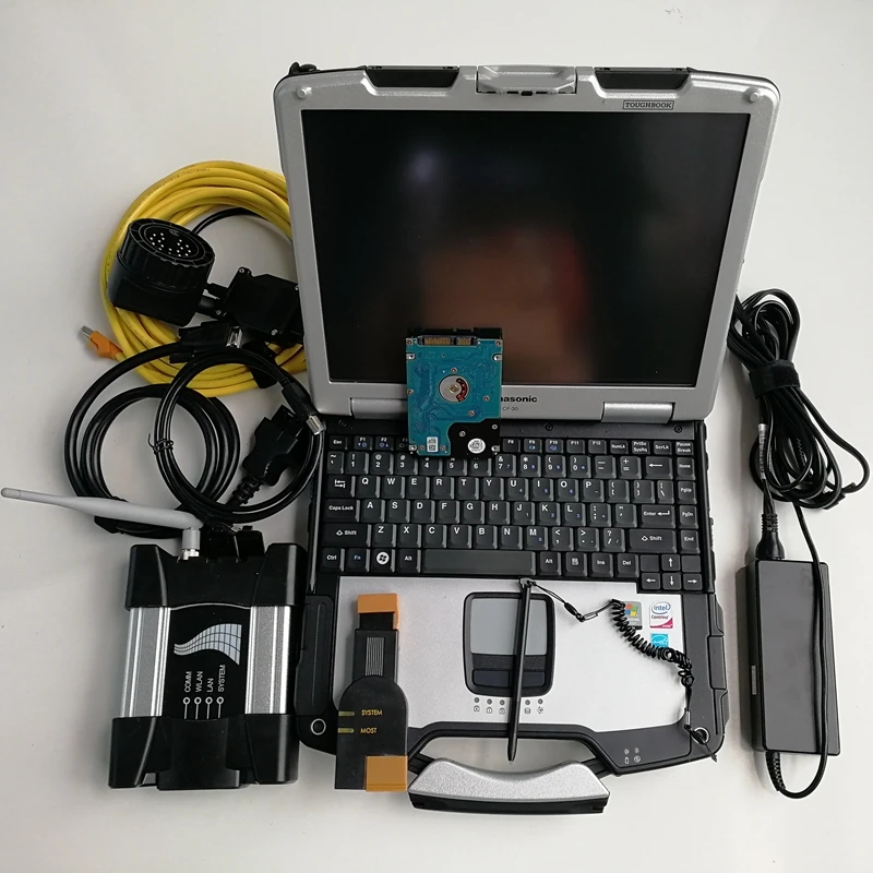 V06.2021 программное обеспечение для Wi Fi ICOM с 1 ТБ HDD и б/у Toughbook Cf 30 4G профессиональная