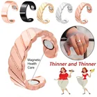 Магнитная терапия, кольца для похудения для женщин и мужчин, Модная бижутерия, кольцо для поддержания здоровья, стильное металлическое прикосновение, уход за здоровьем