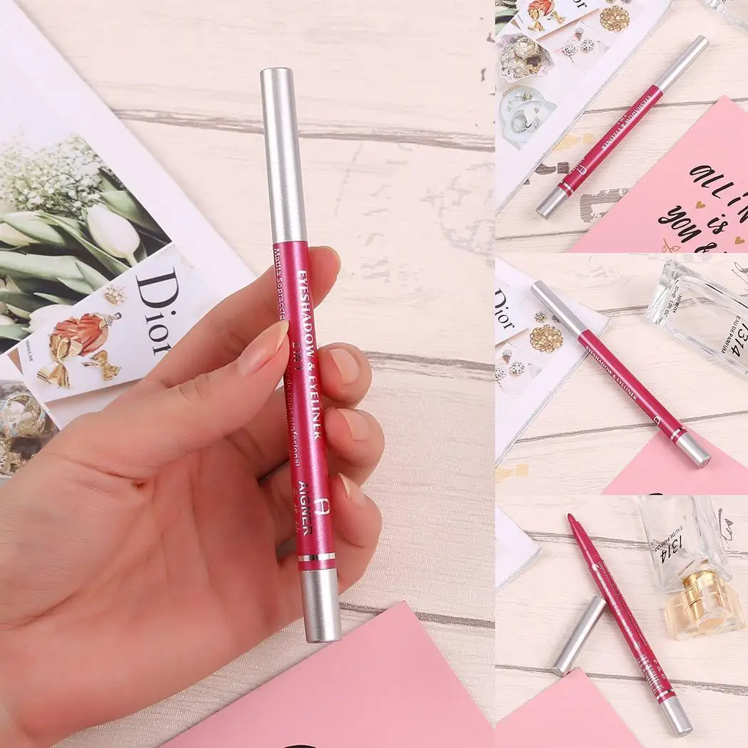 2 in 1 Long Lasting Highlight Rotating 1.2g Eyeliner Eyeshadow Eye Makeup Tool 14 Colors |