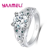 lose money big promotion deal ring fine jewelry original natural 925 sterling silver rings cz stone wedding rings for women