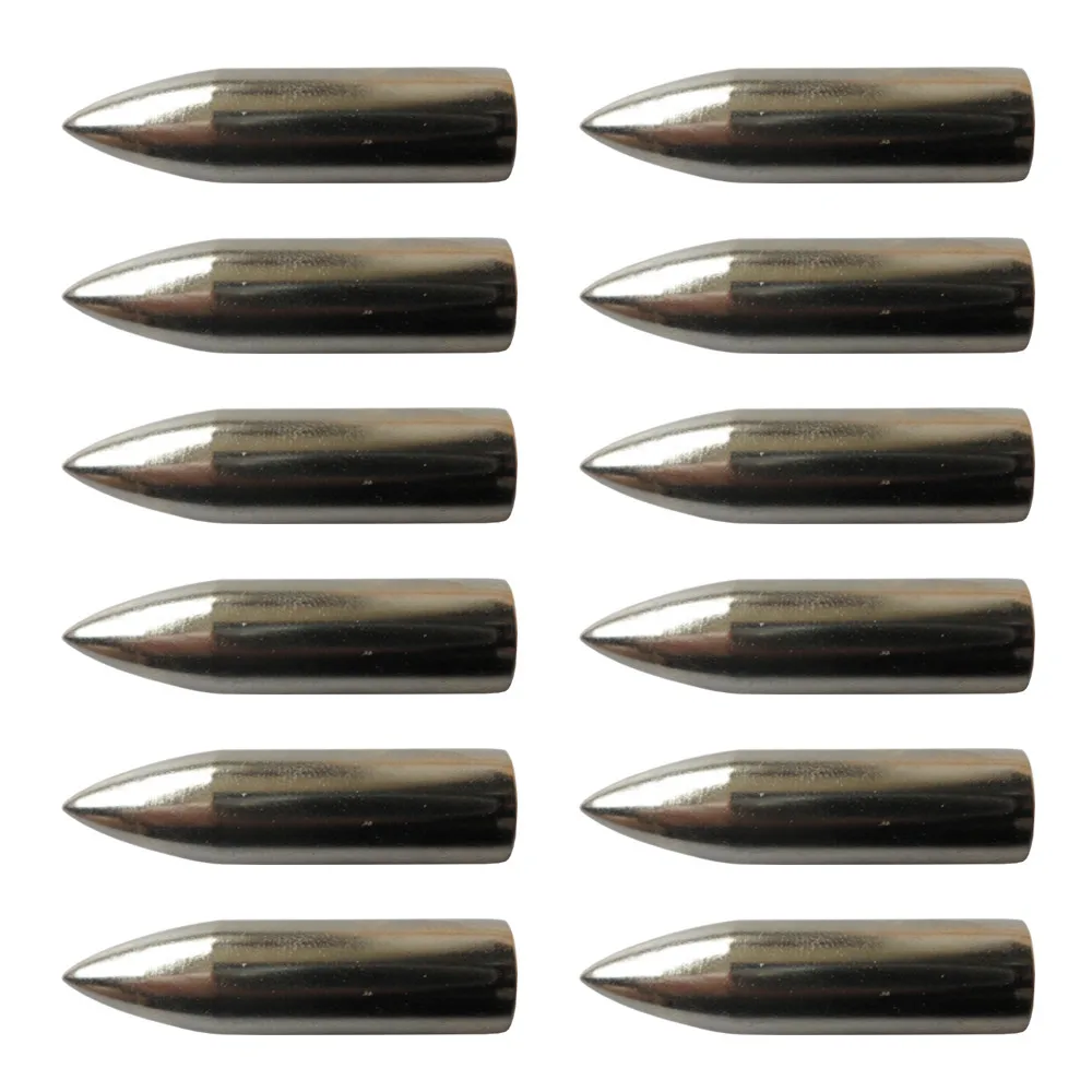 

Linkboy Archery 12Pcs Field Tip Target Point 80gr OD6.0mm Arrow Shaft Arrowhead Compound Recurve Bow Hunting