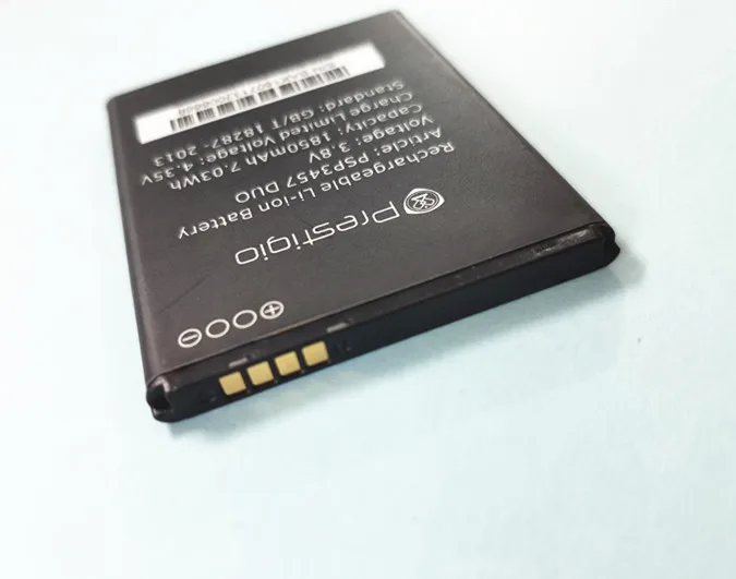 1850mAh PSP3457 Сменный аккумулятор для Prestigio Wize F3 PSP3457DUO DUO мобильный телефон