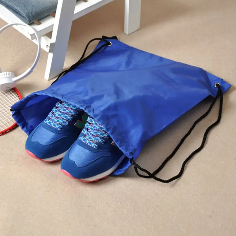 Многоцветные рюкзаки с застежкой шнурком спортивные Cinch Sack String для хранения