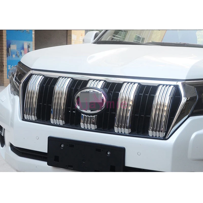 Аксессуары для Toyota Land Cruiser 150 Prado LC150 FJ150 2018 хромированная отделка передней решетки