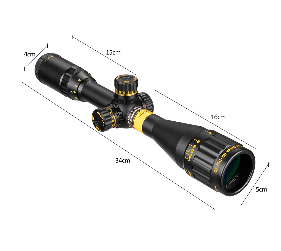 NSIRIUS Gold 3-9X40 AOE тактический прицел оптический прицел красный зеленый llluminate крест охотничий прицел Воздушный пистолет прицел