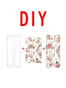 Лидер продаж 3D печати DIY индивидуальный дизайн Для мужчинДля женщин Носки Повседневное носки Прямая доставка Оптовая продажа забавные 3D Носки одежда