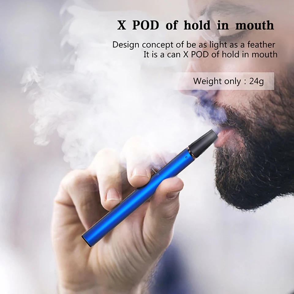 Оригинал Kamry X Pod Vape Kit 280 мАч батарея 0 8 мл одноразовый картридж электронная