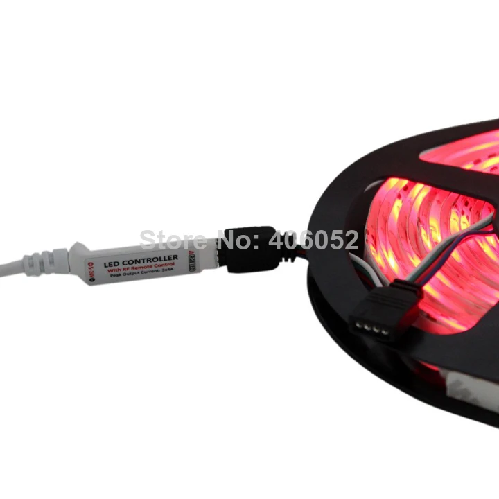 Пульт дистанционного управления Mini RF 5 24 в RGB с 9 клавишами для светодиодных