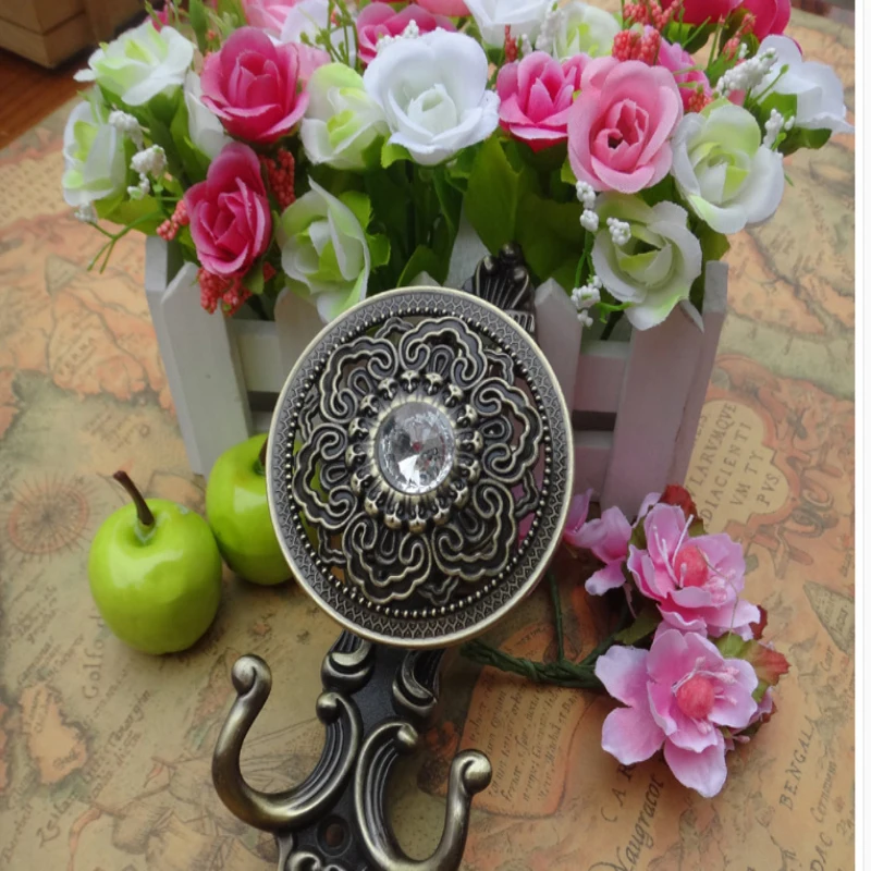 1 пара занавеска с бриллиантами крючок настенные крючки в европейском стиле