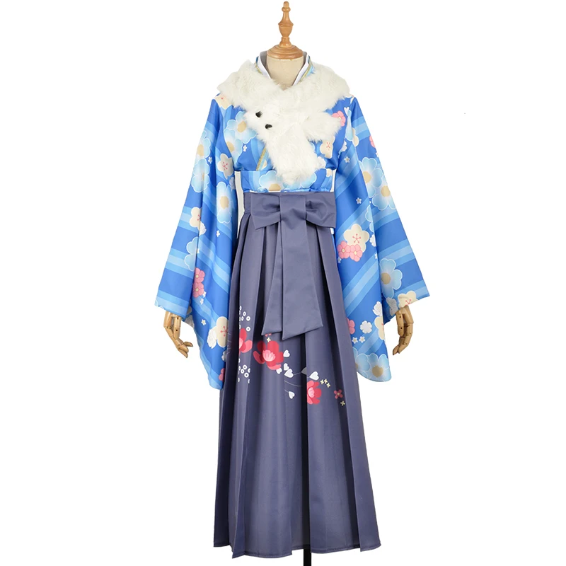 

Love Live Sunshine Cosplay Costumes Aqours Watanabe You Taisho Kimono Yukata Dress Outfit Anime Cosplay Costumes