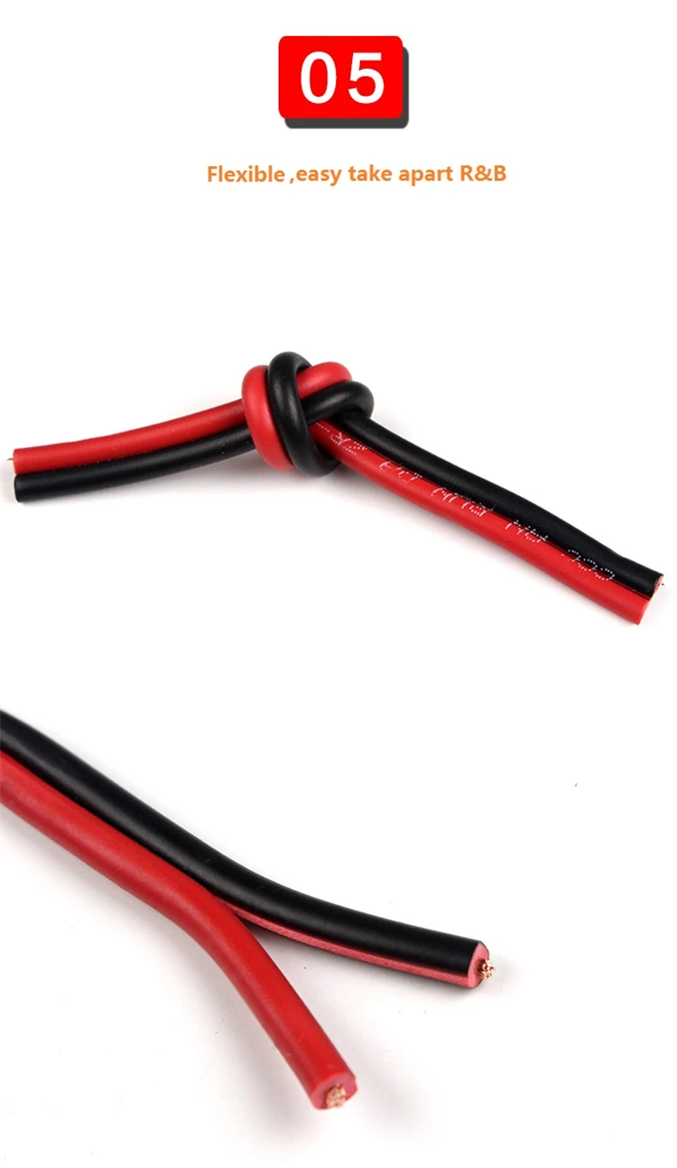 10 м/лот, 22awg ПВХ изолированный провод, 2pin луженая медь кабель, электрический провод для светодиодной ленты удлинитель провода CB-22AWG-RB