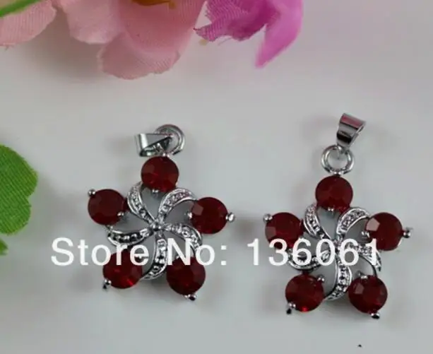 Тибетский серебряный колокольчик хрустальные цветы черепаха стрекоза клевер