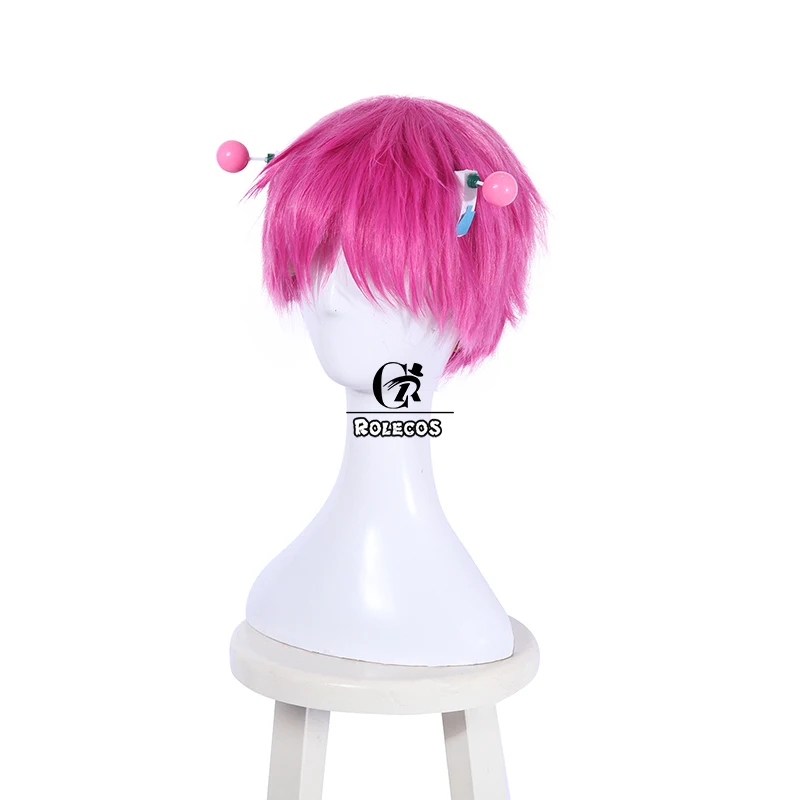 Аниме ROLECOS катастрофическая жизнь сайки К. 2 Cosplay Saiki Kusuo Косплей 35 см короткие