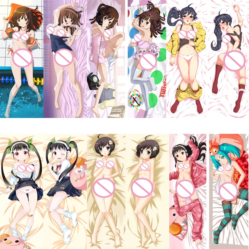 Аниме Bakemonogatari Sengoku Nadeko Hachikuji Mayoi Araragi Karen Dakimakura наволочка обнимающая подушка для