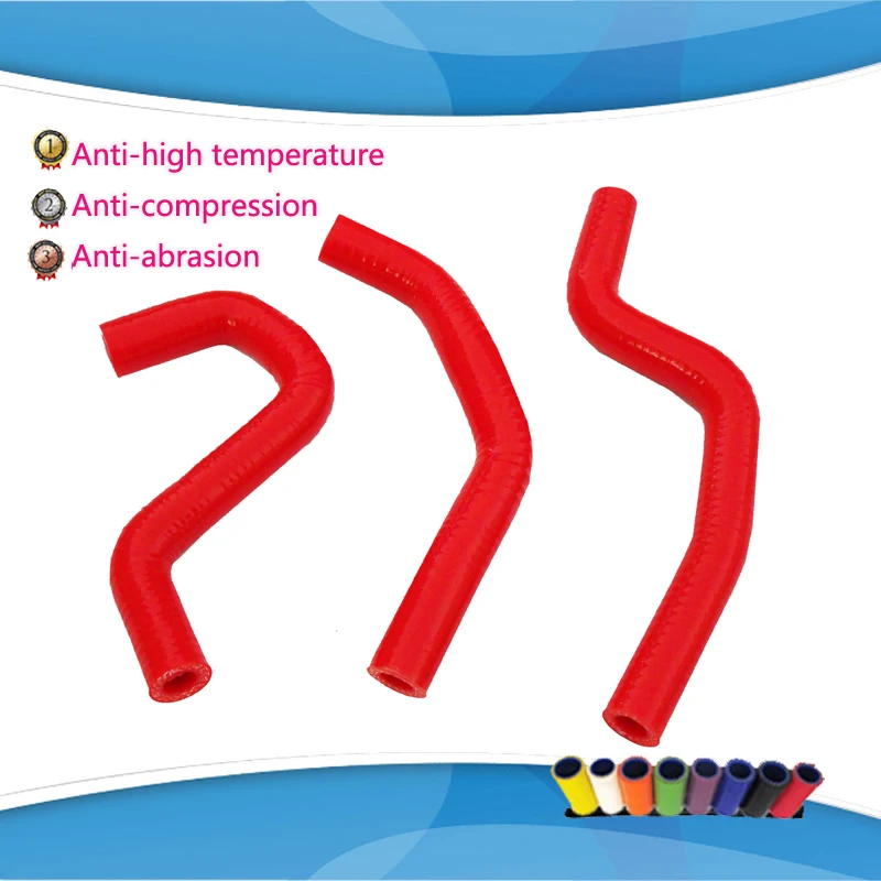 Мотоциклетный комплект силиконовых шлангов радиатора для HONDA CR85 CR 85 1996 2007|silicone