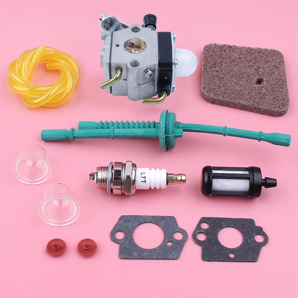 Карбюратор Carb для Stihl FS38 FS45 FS46 FS55 HL45 FC55 воздушный топливный фильтр линия праймер лампа обратный клапан прокладка двигателя Запасная часть