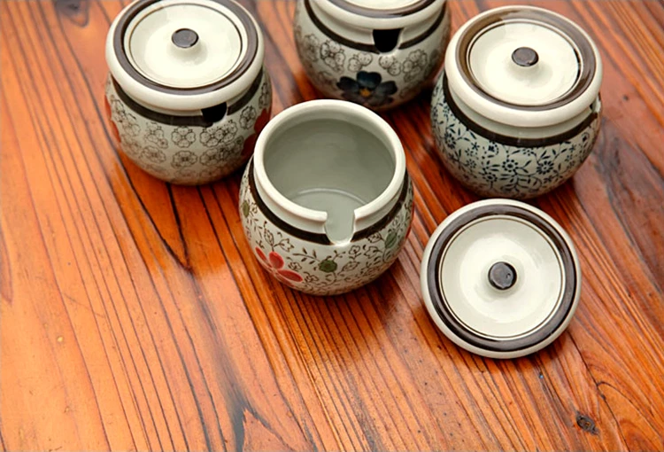 Быстрая доставка! Фарфоровые банки для соли и перца 250 мл|salt can|salt pepperfigurative artwork |