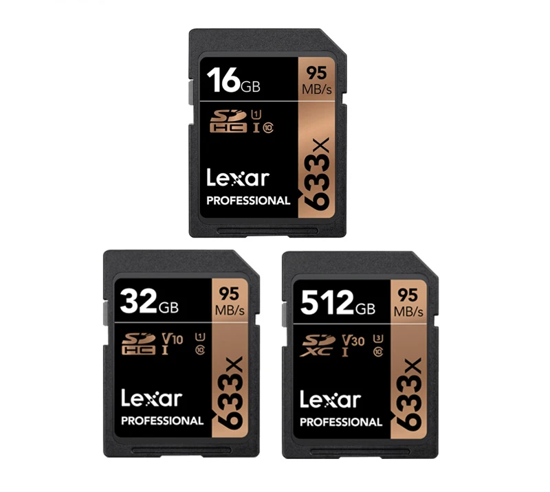Lexar Профессиональный 1667x SDXC UHS-II sd-карты объемом 16 Гб 128 256 250 МБ/с. Мощный высокой скорости карты памяти V60 U3 Class10 SD карты