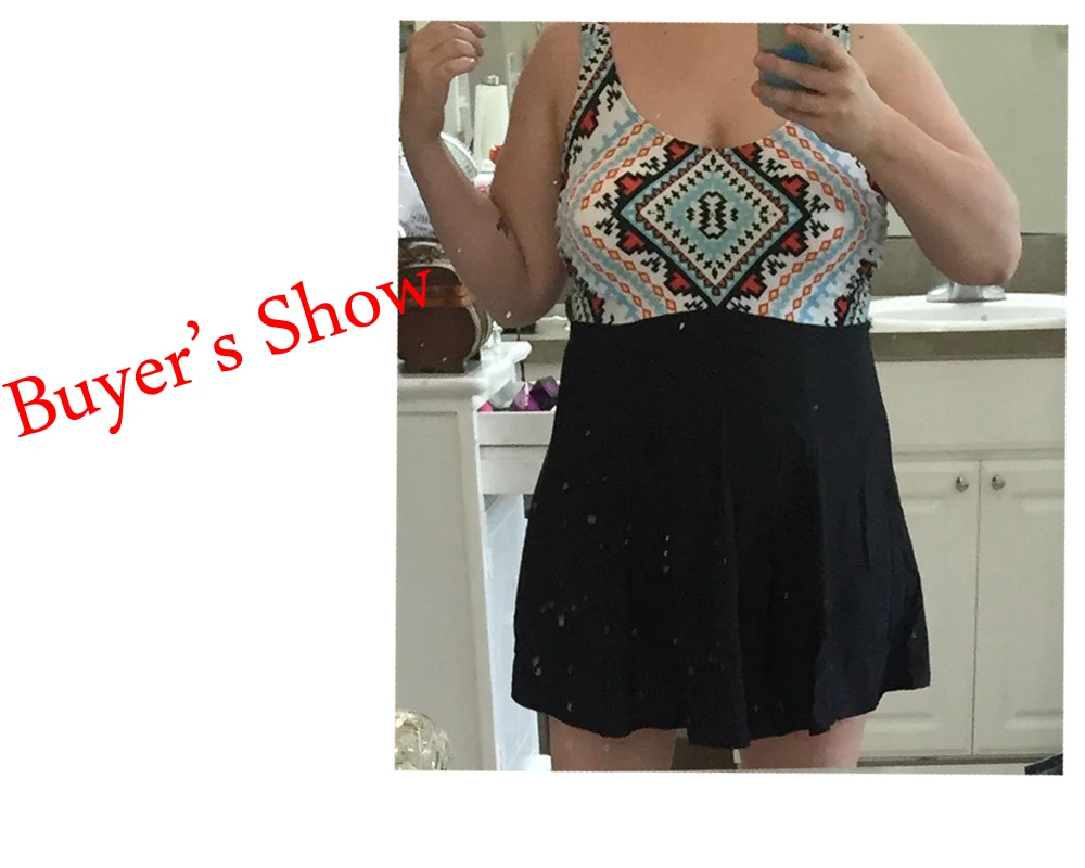 Женский винтажный купальник монокини большого размера плюс слитный с