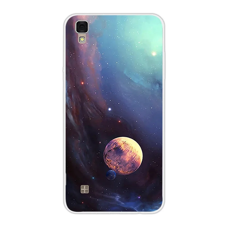 Для funda LG X Style K200DS Мягкие силиконовые прозрачные чехлы для телефона TPU звездное