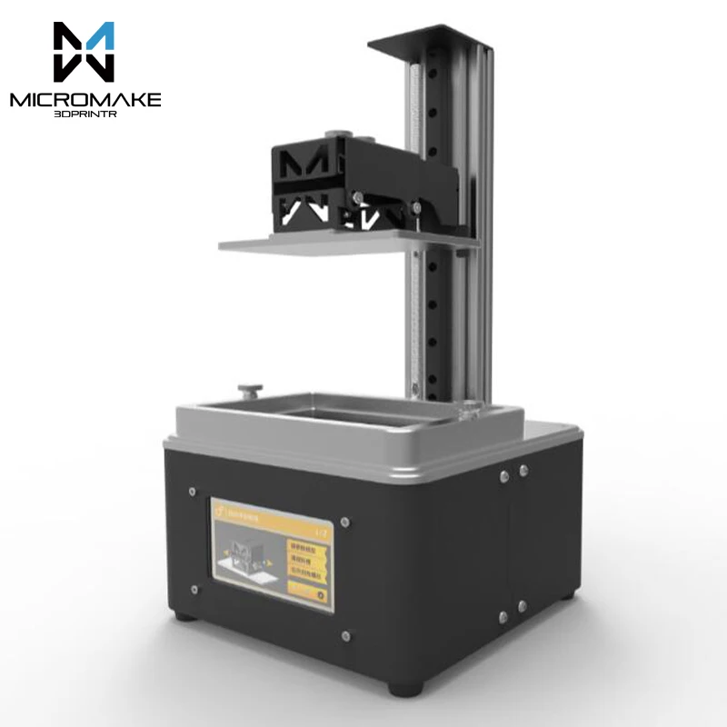 Micromake L3 Wi Fi DLP 3d принтер Высокая точность 115*65*200 мм 2 К sla ЖК impresora использовать 405nm УФ