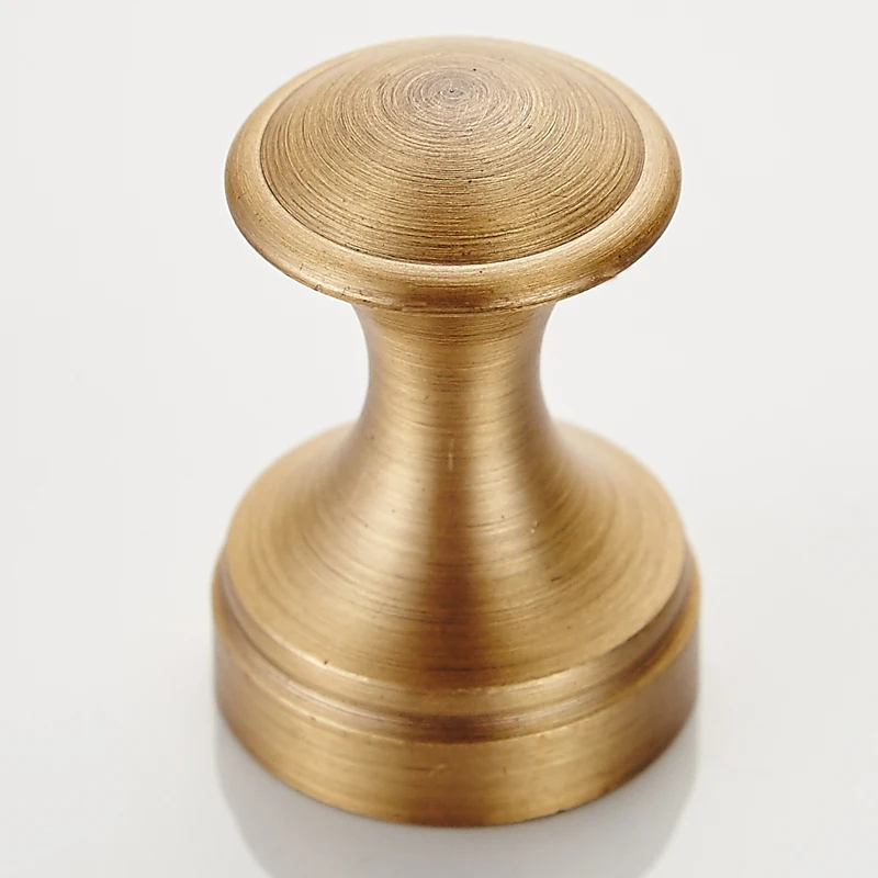 Настенный модный чёрный/античный латунный крючок для одежды и ванной комнаты