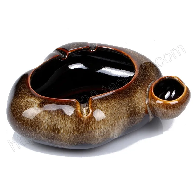 Пепельницы керамическая пепельница в форме черепахи модная для рождественского