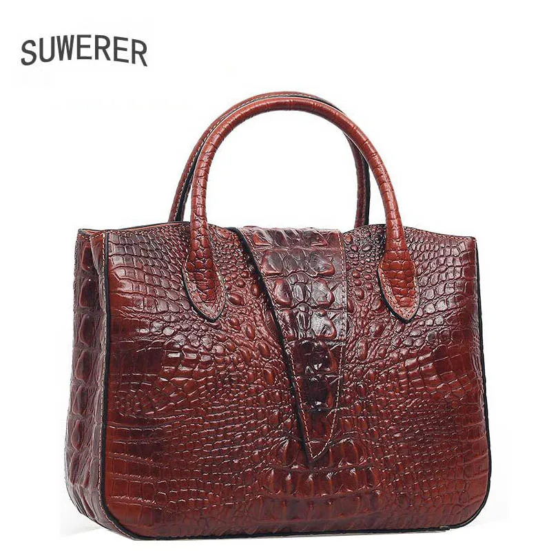 2020 Новая модная сумка с крокодиловым узором женские сумки персонализированные