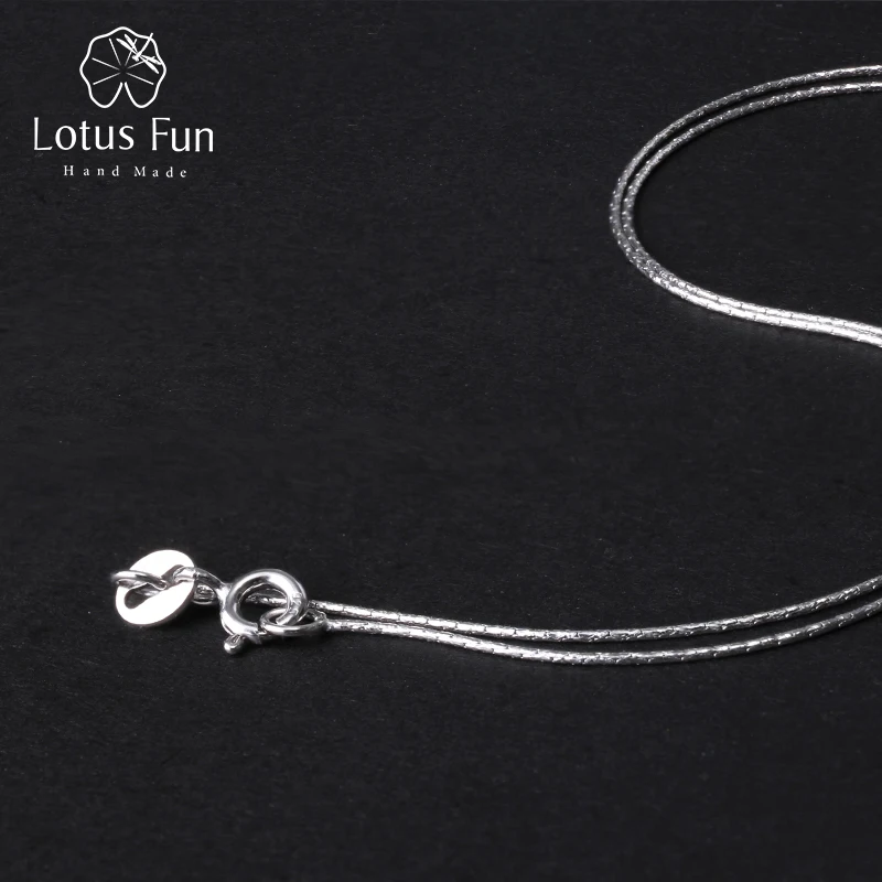Lotus Fun реальные 925 серебро Ювелирные украшения Высокое качество классические