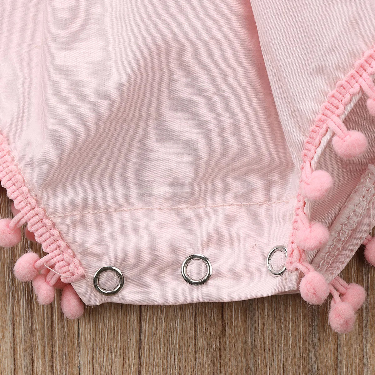 Милый Новорожденный ребенок одежда с оборками комбинезон ромпер комплект одежды