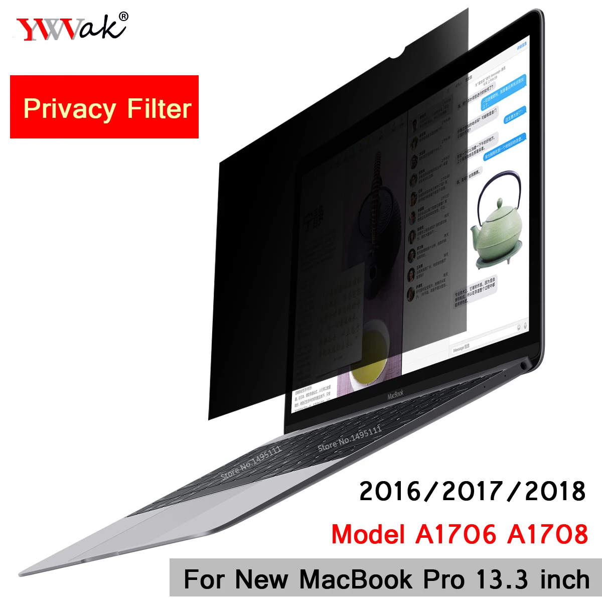 Для 2016/2017/2018 нового MacBook Pro 13 3 дюймовая сенсорная панель Модель A1706 A1708 защитная