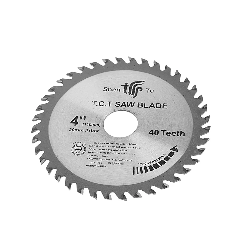 Circular Sawing Blade Wood Cutting Round Discs Cutter Tools 4 inch 40T | Инструменты