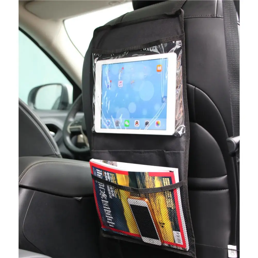 Органайзер на заднее сиденье автомобиля Карманный чехол для телефона iPad книг