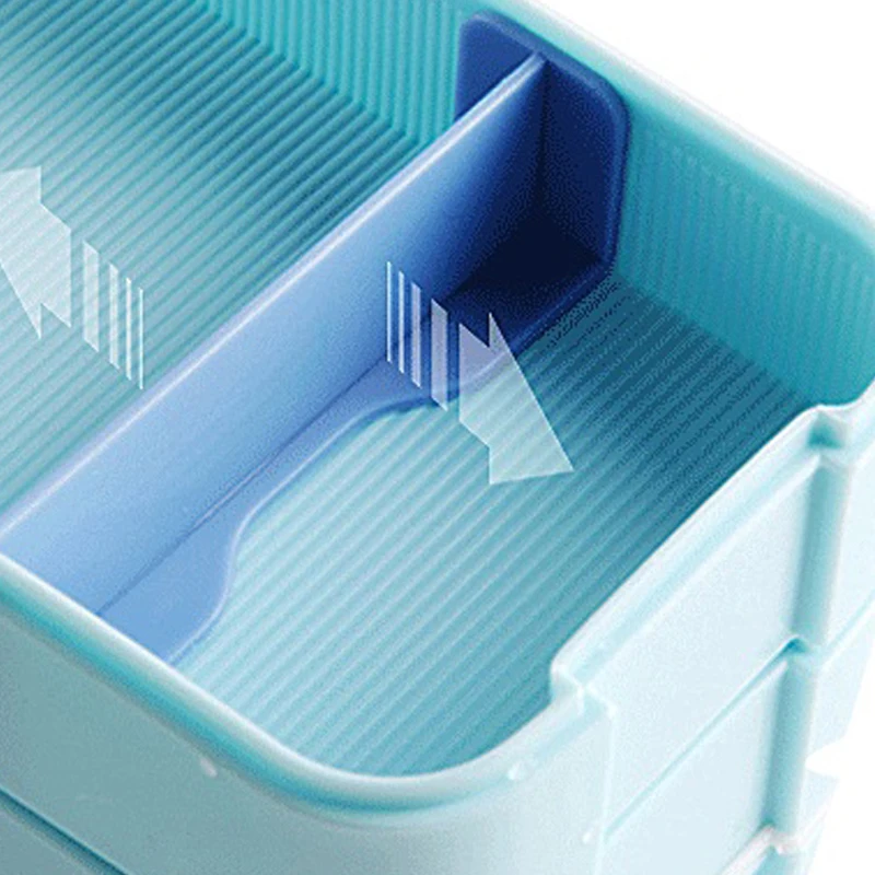 Новый модный Ланч бокс GH Bento с 3 отделениями для еды пищевой термос подогревом