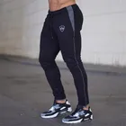 Мужские спортивные штаны, однотонные спортивные штаны для бега, спортивные штаны для бега