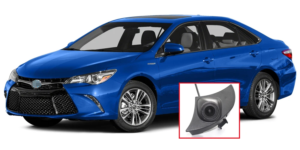 Liandlee фронтальная камера для Toyota Camry автомобильный ЖК-экран монитор 4," Гриль Встроенный переключатель прикуривателя