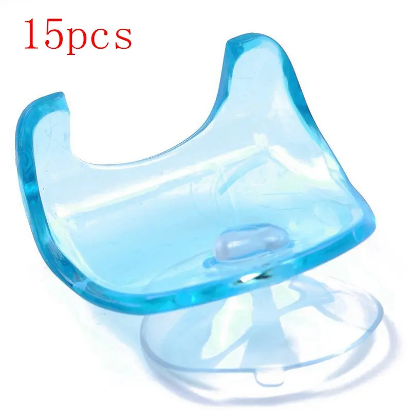 Blue 15pcs Urijk 1/2/3/4/5 шт. Кристальный синий Пластик на присоске для хранения бритвы стеллаж для выставки товаров Ванная комната держатель для бритвенного станка Пластик супер присоска бритва стеллаж для выставки товаров - Цвет: Blue 15pcs