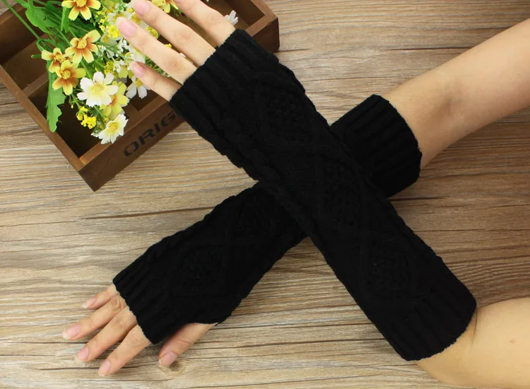 Зимний стиль пара сохраняющая тепло рукав милая Мода моделирование перчатки без