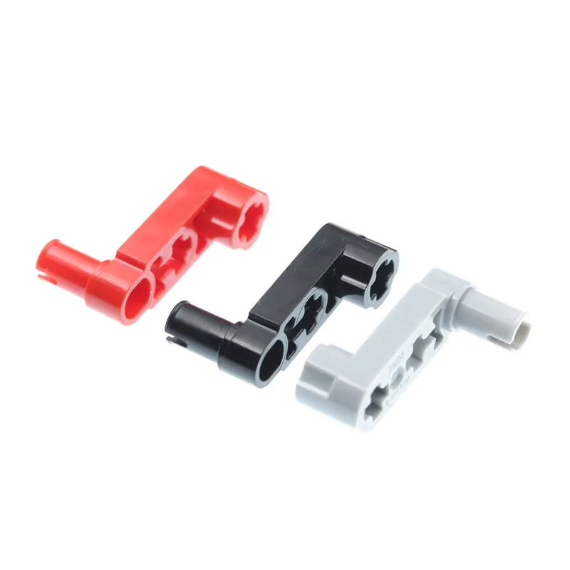 20pcs/lot Technic Beam 3*0.5 Liftarm with boss and pin Semi-Reduced DIY enlighten Block Bricks parts Compatible 33299 Particles | Игрушки и