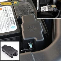 for nissan qashqai j11 rogue sport 2014 2018 car engine battery anode negative electrode pole protective cover frame trim tray