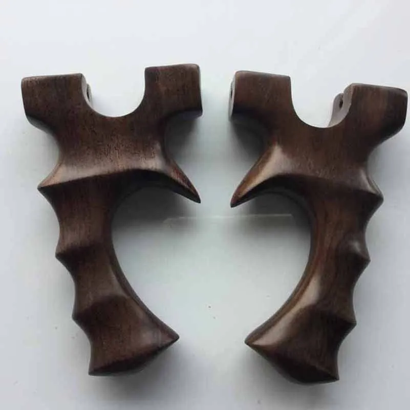 Рогатка деревянная с 3 мощными резинками аксессуары для охоты стрельбы из лука