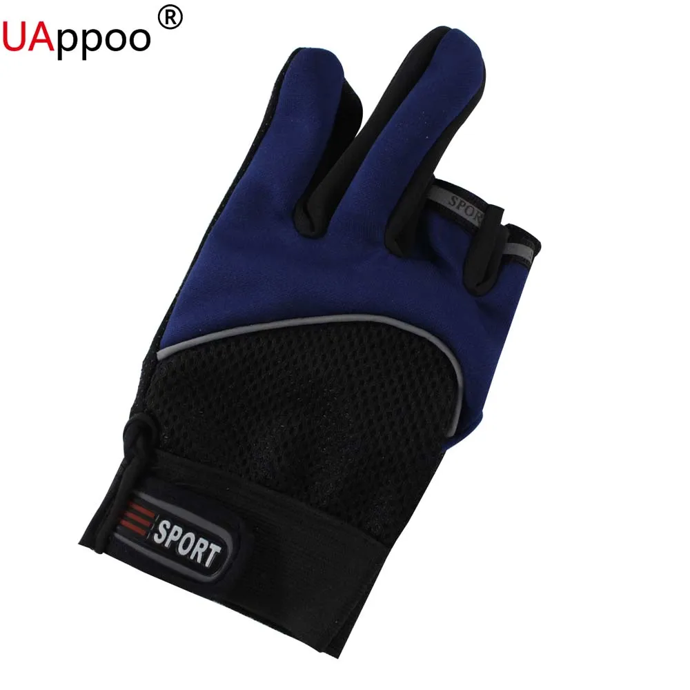 Открытый Рыбалка Перчатки Росы три пальцы Нейлон приманки аксессуары